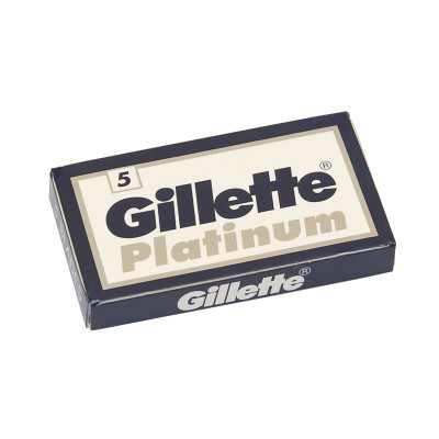 Сменные лезвия для T-образной бритвы GILLETTE Platinum, 5шт